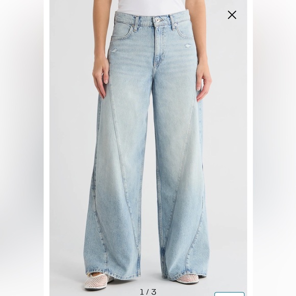 Rag & Bone The Serena High Rise Splice - Picture 3 of 9